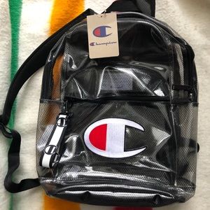 NWT Champion clear back pack